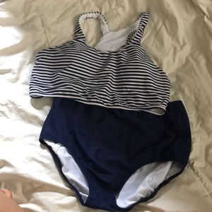 Fun high wasted two piece swimsuit!
